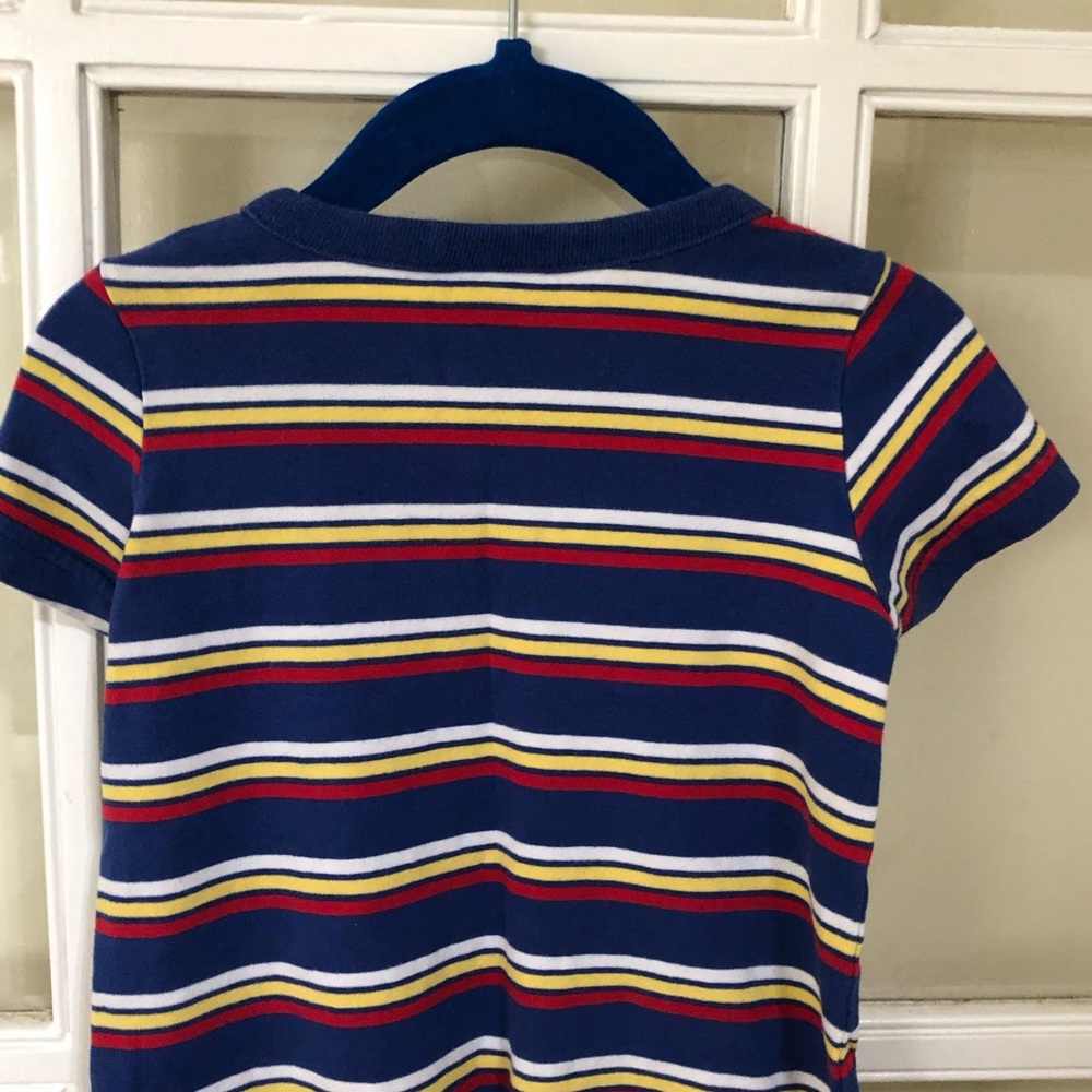 Hanna Andersson Romper Shorts UNI Blue 12-18M - Picture 8 of 8